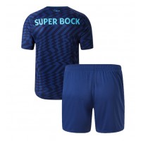 Camisa de Futebol Porto Equipamento Alternativo Infantil 2024-25 Manga Curta (+ Calças curtas)